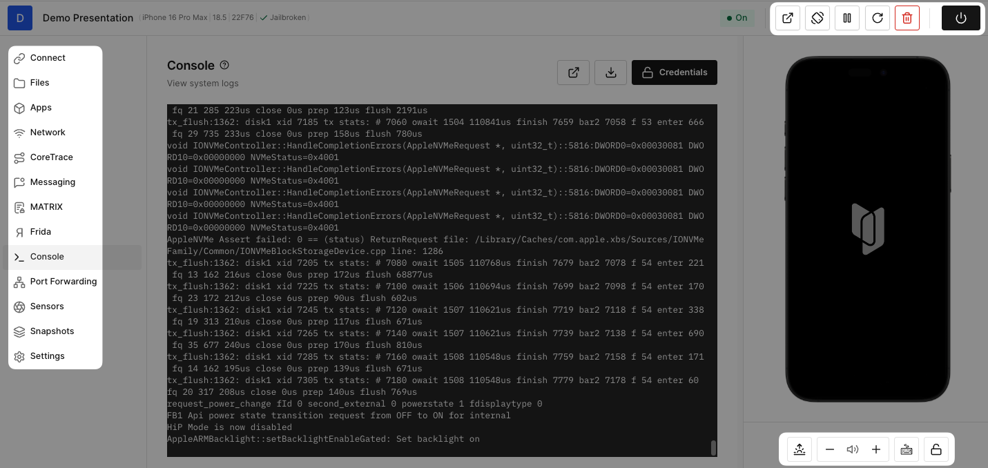 Creating First Device UI