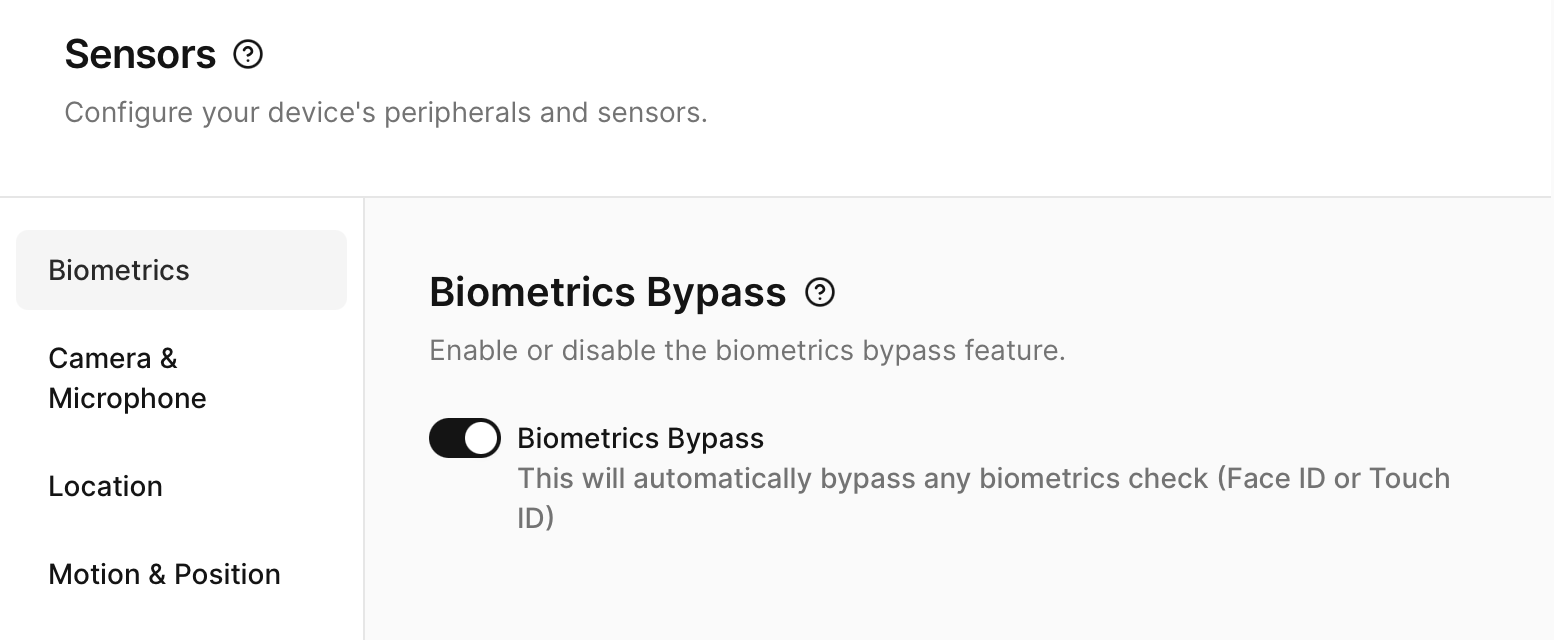 Biometrics