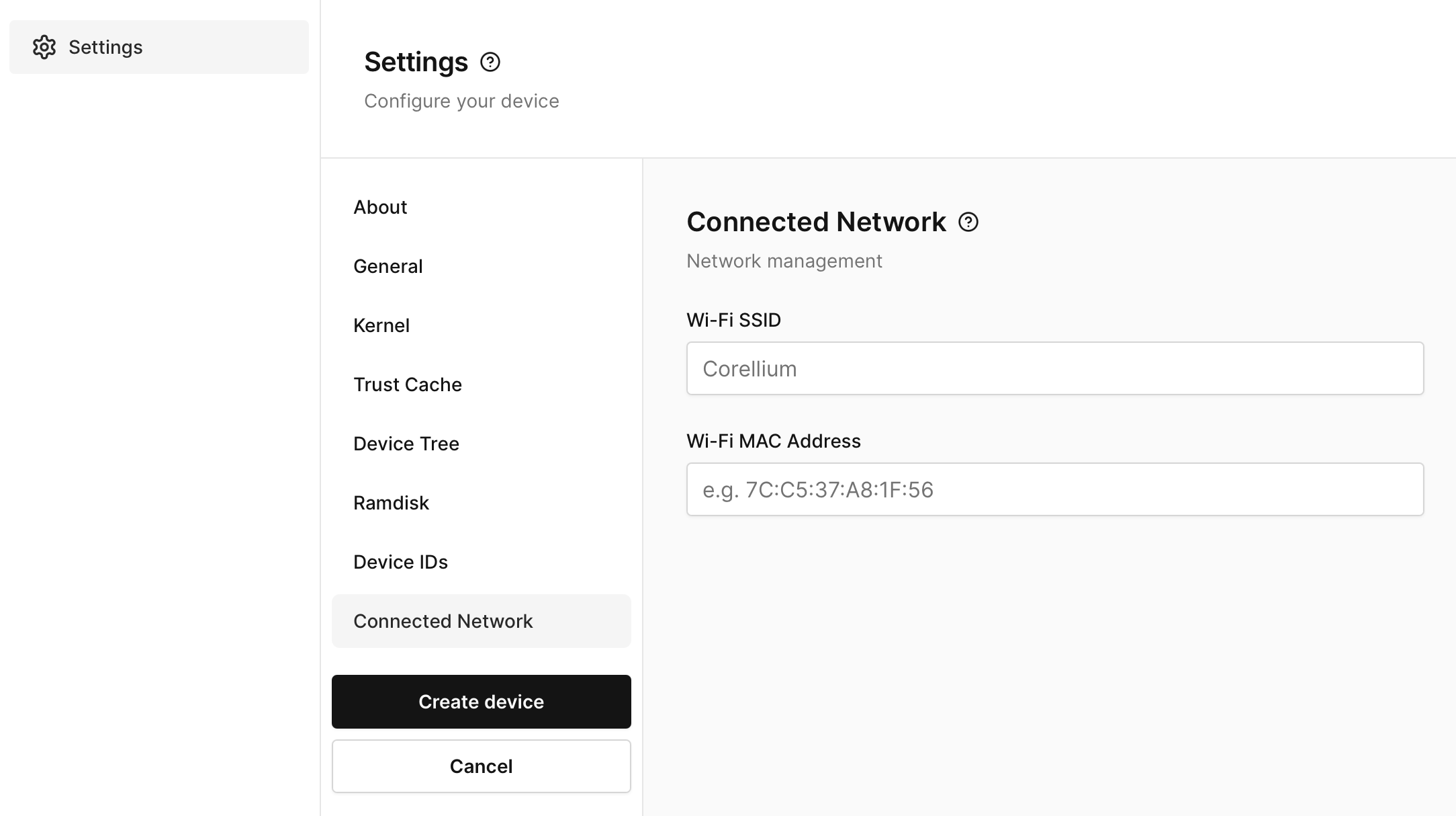 Connected Network