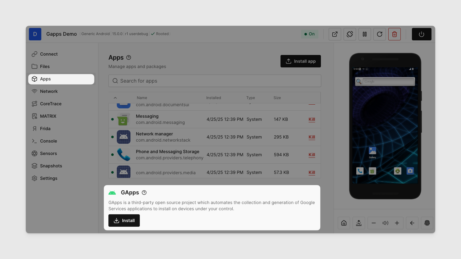 connect page
