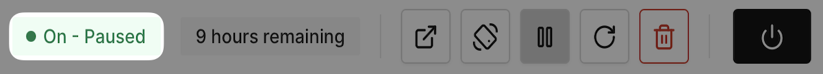 device pause
