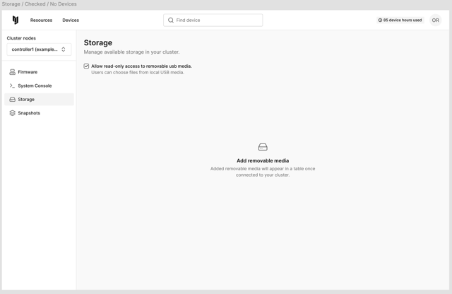 Cluster Storage