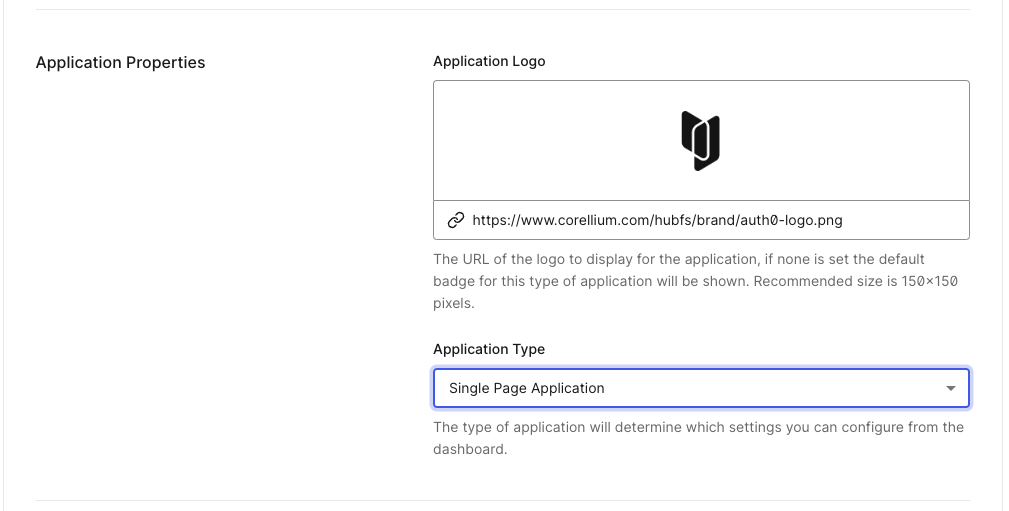 Set the Application Logo