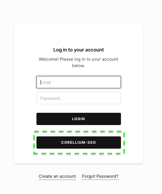 Click the new login button