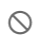 suppress icon